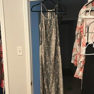 Snakeskin Maxi Dress!